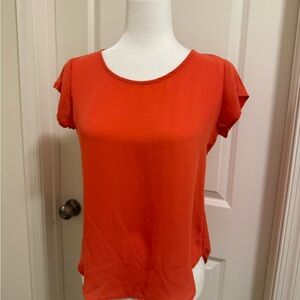 Women's Orange and Yellow Tops